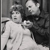 Peggy Pope and Ralph Meeker in the 1971 Off-Broadway production of The House of Blue Leaves