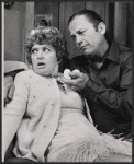Peggy Pope and Ralph Meeker in the 1971 Off-Broadway production of The House of Blue Leaves
