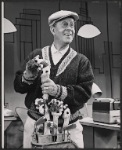 Rudy Vallee in the stage production How to Succeed in Business Without Really Trying