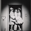 Claudette Sutherland, Robert Morse and Bonnie Scott in the stage production How to Succeed in Business Without Really Trying