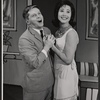 Robert Morse and Michele Lee in the stage production How to Succeed in Business Without Really Trying