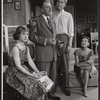 Patricia Smith, Leon Ames, Albert Salmi and Peggy Conklin in the stage production Howie
