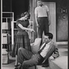 Patricia Smith, Nicholas pryor and Albert Salmi in the stage production Howie