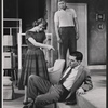 Patricia Smith, Nicholas Pryor and Albert Salmi in the stage production Howie