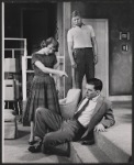 Patricia Smith, Nicholas Pryor and Albert Salmi in the stage production Howie