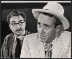 Jack Dodson and Jason Robards in publicity photo for the stage production Hughie