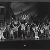 Richard Kiley [center] and ensemble in the stage production I Had a Ball
