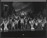 Richard Kiley [center] and ensemble in the stage production I Had a Ball