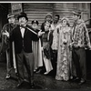 Buddy Hackett, Karen Morrow, Richard Kiley and ensemble in the stage production I Had a Ball