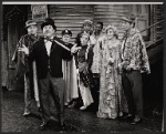 Buddy Hackett, Karen Morrow, Richard Kiley and ensemble in the stage production I Had a Ball