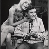Melina Mercouri and Orson Bean in the stage production Illya Darling