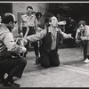 Orson Bean [right] and ensemble in the stage production Illya Darling