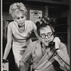 Janet Ward and Alan King in the stage production The Impossible Years