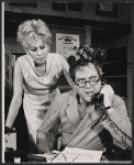 Janet Ward and Alan King in the stage production The Impossible Years