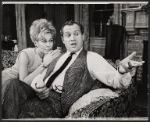 Janet Ward and Alan King in the stage production The Impossible Years