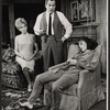 Janet Ward, Alan King and Jane Elliot in the stage production The Impossible Years