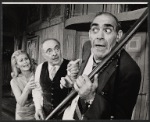 Elizabeth Fleming, Sam Levene and Abe Vigoda in the touring stage production The Impossible Years