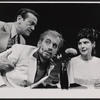 Lester Rawlins, Donald Madden and Anne Meacham in the stage production In a Bar of a Tokyo Hotel