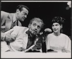 Lester Rawlins, Donald Madden and Anne Meacham in the stage production In a Bar of a Tokyo Hotel