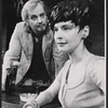 Donald Madden and Anne Meacham in the stage production In a Bar of a Tokyo Hotel