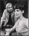 Donald Madden and Anne Meacham in the stage production In a Bar of a Tokyo Hotel