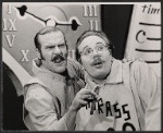 Bernard Erhard and Warren Pincus in the stage production In the Time of Harry Harass
