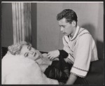 June Havoc and John Kerr in the stage production The Infernal Machine