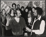 Sarah Elgerman, Vincent Schiavelli, Michael Moran, John Ferraro, Trazana Beverley and unidentified others in the stage production Instructions for the Running of Trains, etc. on the Erie Railway to Go into Effect January 1, 1862