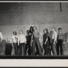 Ensemble in rehearsal for the stage production Irene