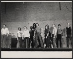 Ensemble in rehearsal for the stage production Irene