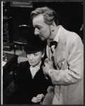 Jennifer Hilary and John Gielgud in the stage production Ivanov