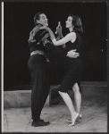 John Carradine and unidentified in the stage production J.B.