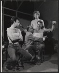 Glenn Cannon, Martin Garner, Dolly Jonah and William Thourlby in the stage production Jacknife
