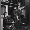 Glenn Cannon, Rochelle Oliver and William Thourlby in the stage production Jacknife