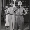 Ossie Davis and unidentified others in the 1957 stage production Jamaica