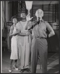 Ossie Davis and unidentified others in the 1957 stage production Jamaica
