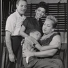 Ricardo Montalban, Lena Horne, Augustine "Augie" Rios and unidentified in the 1957 stage production Jamaica