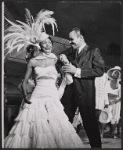 Joe Adams and unidentified in the 1957 stage production Jamaica