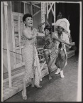 Lena Horne, Ossie Davis and unidentified in the 1957 stage production Jamaica