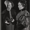 Jan Brooks and Blanche Yurka in the stage production Jane Eyre