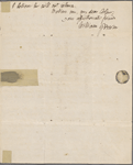 Autograph letter signed to Thomas A. Cooper, 16 December 1817