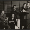 Alexander Knox, Edna West, E. G. Marshall [with harmonica] Helen Walker and Tom Tully in the stage production Jason