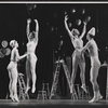 Dancers in the stage production Jerome Robbins' Ballet: U.S.A.