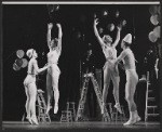 Dancers in the stage production Jerome Robbins' Ballet: U.S.A.