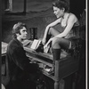 Kevin O'Connor and Pamela Payton-Wright in the stage production Jesse and the Bandit Queen