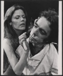 Pamela Payton-Wright and Kevin O'Connor in the stage production Jesse and the Bandit Queen