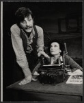 Barry Primus and Dixie Carter in the stage production Jesse and the Bandit Queen