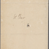 Autograph letter signed to Charles Ollier, 22 December 1817