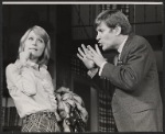 Beverly Ballard and Will Hutchins in the stage production Jeremy Troy