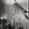 Jeff Fineholt and unidentified others in the stage production Jesus Christ Superstar